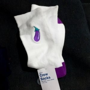 Egg plant socks